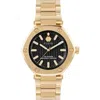 Philipp Plein The Hexagon Bracelet Watch In Ip Yellow Gold