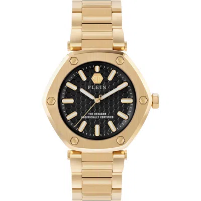PHILIPP PLEIN PHILIPP PLEIN THE HEXAGON BRACELET WATCH, 38MM