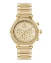Philipp Plein The Hexagon Chrono Bracelet Watch In Gold