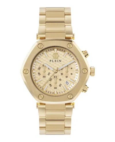 PHILIPP PLEIN THE HEXAGON CHRONO BRACELET WATCH