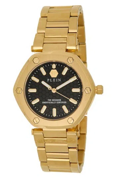 Philipp Plein The Hexagon Chronograph Bracelet Watch, 42mm
