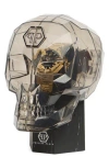 Philipp Plein The Hexagon Chronograph Bracelet Watch, 42mm In Black