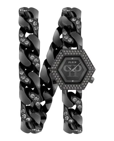Philipp Plein The Hexagon Groumette Crystal Watch In Multi