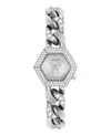 Philipp Plein The Hexagon Groumette Crystal Watch In Multi