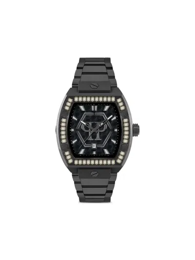 Philipp Plein The Hexagon Phantom 44mm In Black