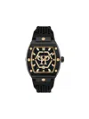 Philipp Plein The Hexagon Phantom 44mm In Black