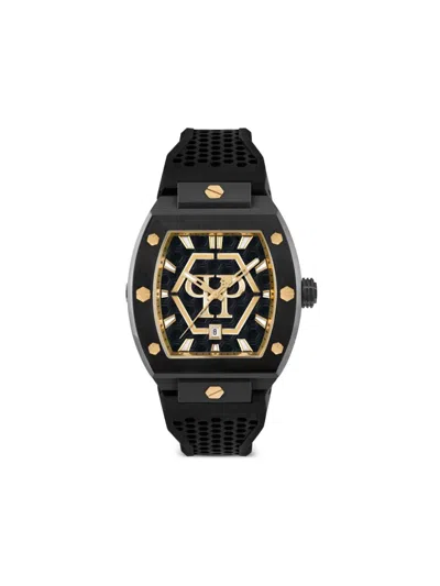 Philipp Plein The Hexagon Phantom 44mm In Black