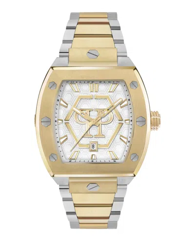 Philipp Plein The Hexagon Phantom Bracelet Watch In Gold