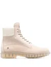 Philipp Plein The Hunter Lace-up Ankle Boots In Neutrals