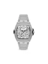 Philipp Plein The $keleton 2.0 Watch, 44mm In Silver