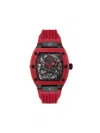 Philipp Plein Stainless Steel Watches In Black