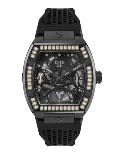 Philipp Plein The $keleton Automatic Watch In Black