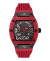 Philipp Plein Stainless Steel Watches In Red