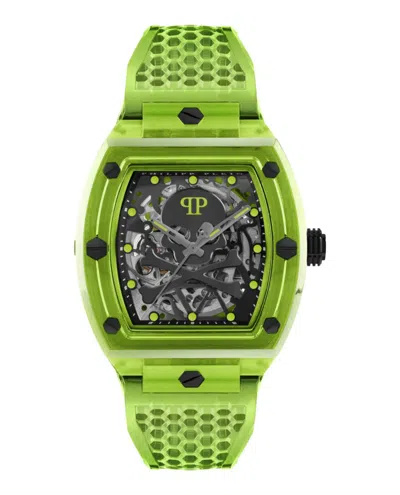 PHILIPP PLEIN PHILIPP PLEIN THE $KELETON CRYSTAL AUTOMATIC WATCH