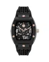 Philipp Plein The $keleton Ecoceramic Watch In Black