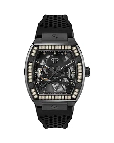 Philipp Plein The $keleton Watch, 44mm In Black