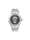 Philipp Plein The $kull Spikes Bracelet Watch In Black