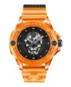 PHILIPP PLEIN THE $KULL SCUBA DUBA EDITION SILICONE WATCH