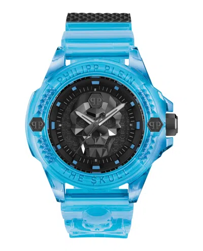 PHILIPP PLEIN THE $KULL SCUBA DUBA EDITION SILICONE WATCH