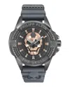 Philipp Plein The $kull Silicone Watch In Gray