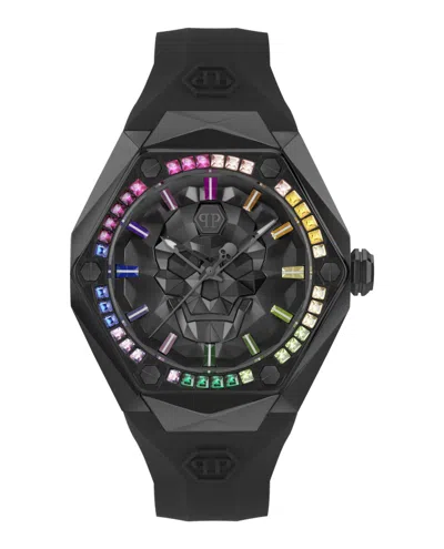 PHILIPP PLEIN THE $KULL SPIKES CRYSTAL WATCH