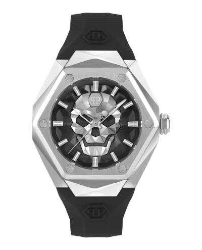 PHILIPP PLEIN THE $KULL SPIKES SILICONE WATCH