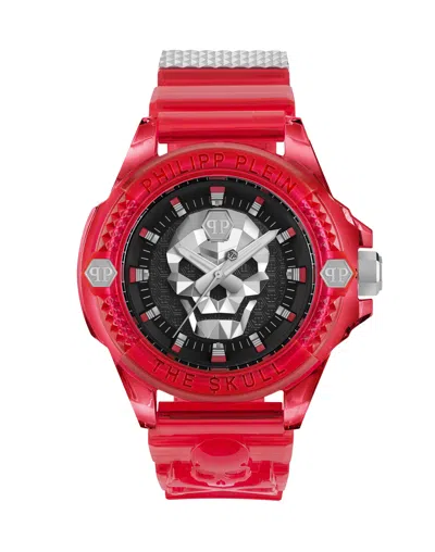 Philipp Plein The $kull Tech Edit Watch In Red