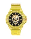 Philipp Plein The $kull Tech Edit Watch In Yellow