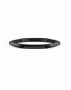 Philipp Plein The Plein Cuff Bangle Bracelet Man Bracelet Black Size S Stainless Steel In Black