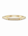 PHILIPP PLEIN PHILIPP PLEIN THE PLEIN CUFF CRYSTAL BANGLE BRACELET WOMAN BRACELET GOLD SIZE 6 STAINLESS STEEL