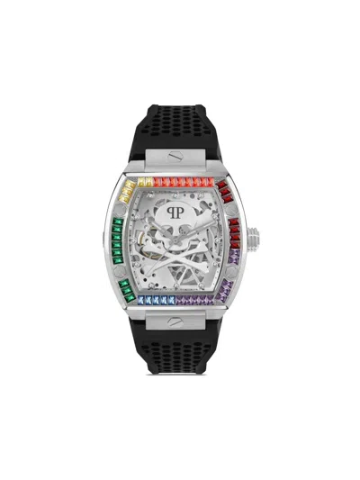 Philipp Plein The Skeleton 44mm In Silver