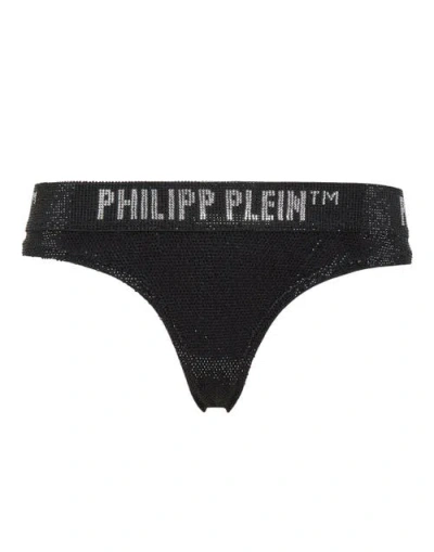 Philipp Plein Thong Stones Women In Black