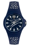 Philipp Plein Sport Three-hand Quartz Silicone Strap Watch, 40mm In Blue