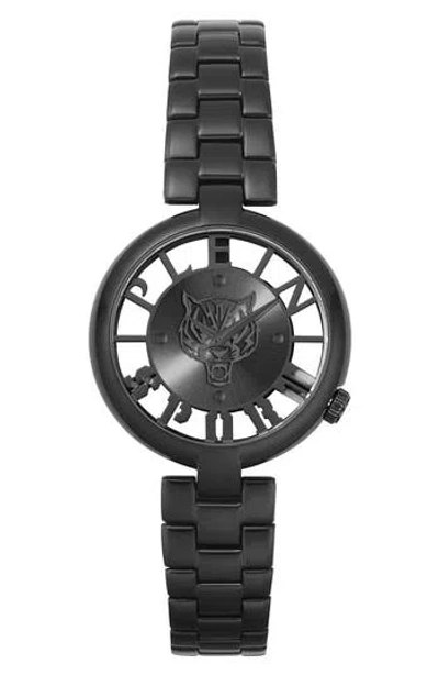 Philipp Plein Sport Tiger Luxe Bracelet Watch, 36mm In Black