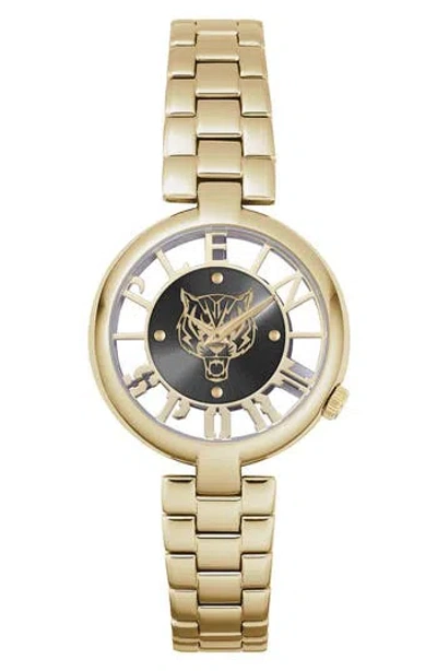 Philipp Plein Sport Tiger Luxe Bracelet Watch, 36mm In Gold