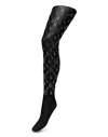 Philipp Plein Tights Monogram In Black