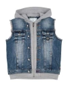 Philipp Plein Toddler Boy Denim Outerwear Blue Size 6 Cotton, Elastane In Blue