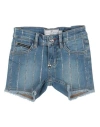 Philipp Plein Toddler Girl Denim Shorts Blue Size 6 Cotton, Elastomultiester, Elastane In Blue