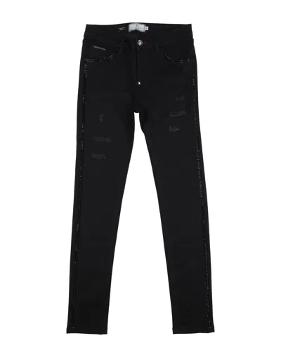 Philipp Plein Babies'  Jeans In Black
