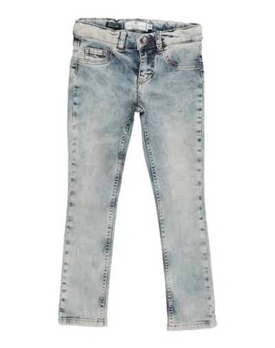 Philipp Plein Babies'  Toddler Girl Jeans Blue Size 6 Cotton, Elastane
