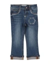 Philipp Plein Toddler Girl Jeans Blue Size 6 Cotton, Elastomultiester, Elastane In Blue