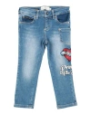 Philipp Plein Toddler Girl Jeans Blue Size 6 Cotton, Polyester, Elastane In Blue