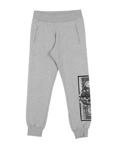 Philipp Plein Babies'  Toddler Girl Pants Light Grey Size 6 Cotton, Elastane