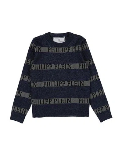 Philipp Plein Babies'  Toddler Girl Sweater Blue Size 6 Viscose, Polyester