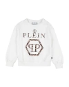 Philipp Plein Toddler Girl Sweatshirt White Size 6 Cotton, Elastane In White