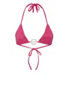 Philipp Plein Top Bikini Stones Bikini In Pink