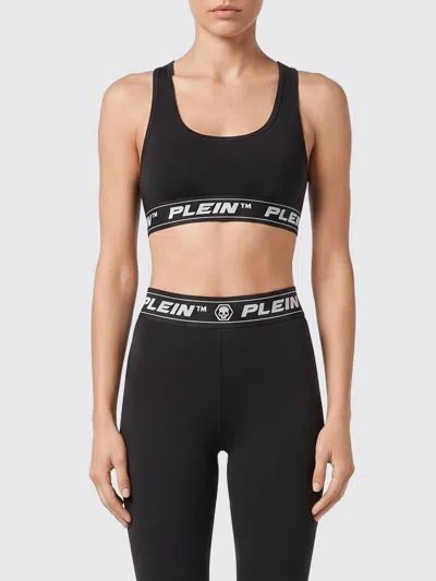 PHILIPP PLEIN PHILIPP PLEIN TOP WOMAN COLOR BLACK,I76142002