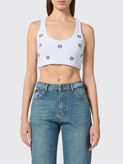 Philipp Plein Top Woman Color White