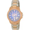 Philipp Plein Touchdown Two-tone Bracelet Watch, 44mm In Two Tone