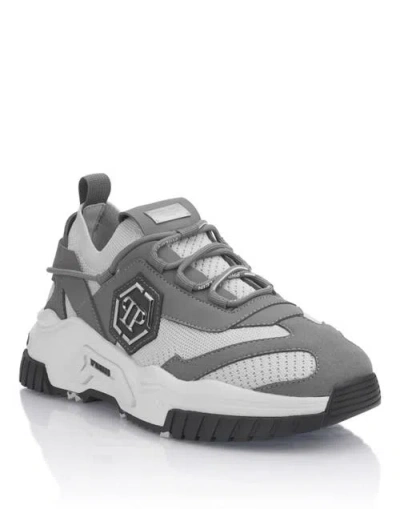 Philipp Plein Trainer Sneakers Predator Unisex In Gray
